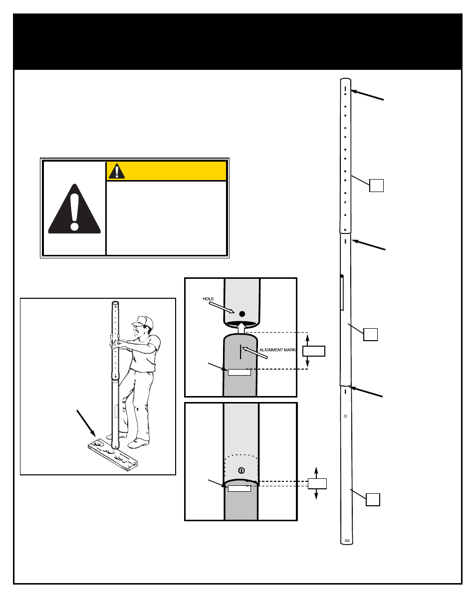 Important, Caution | Spalding M5800041 User Manual | Page 8 / 27