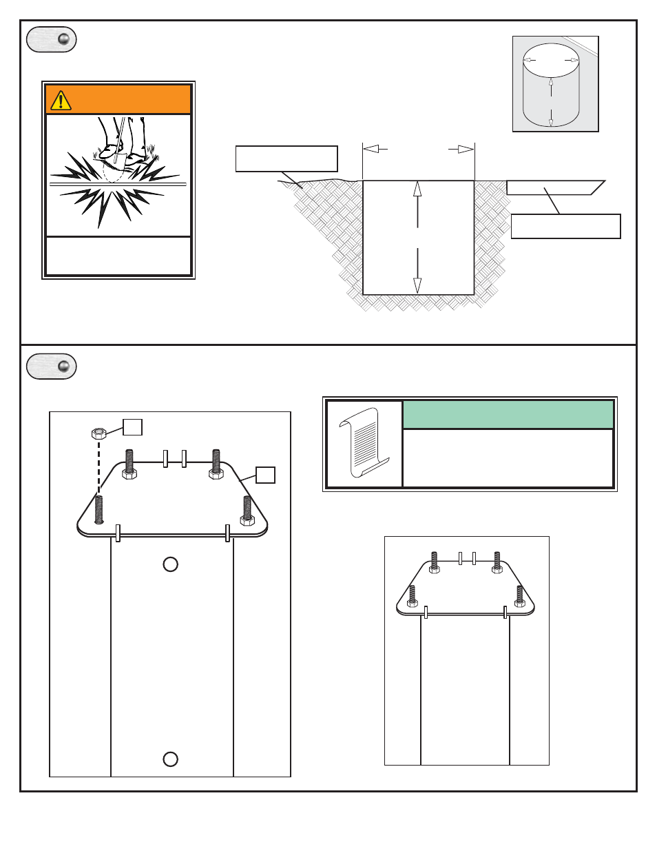 Warning | Spalding M88724C1 User Manual | Page 5 / 20