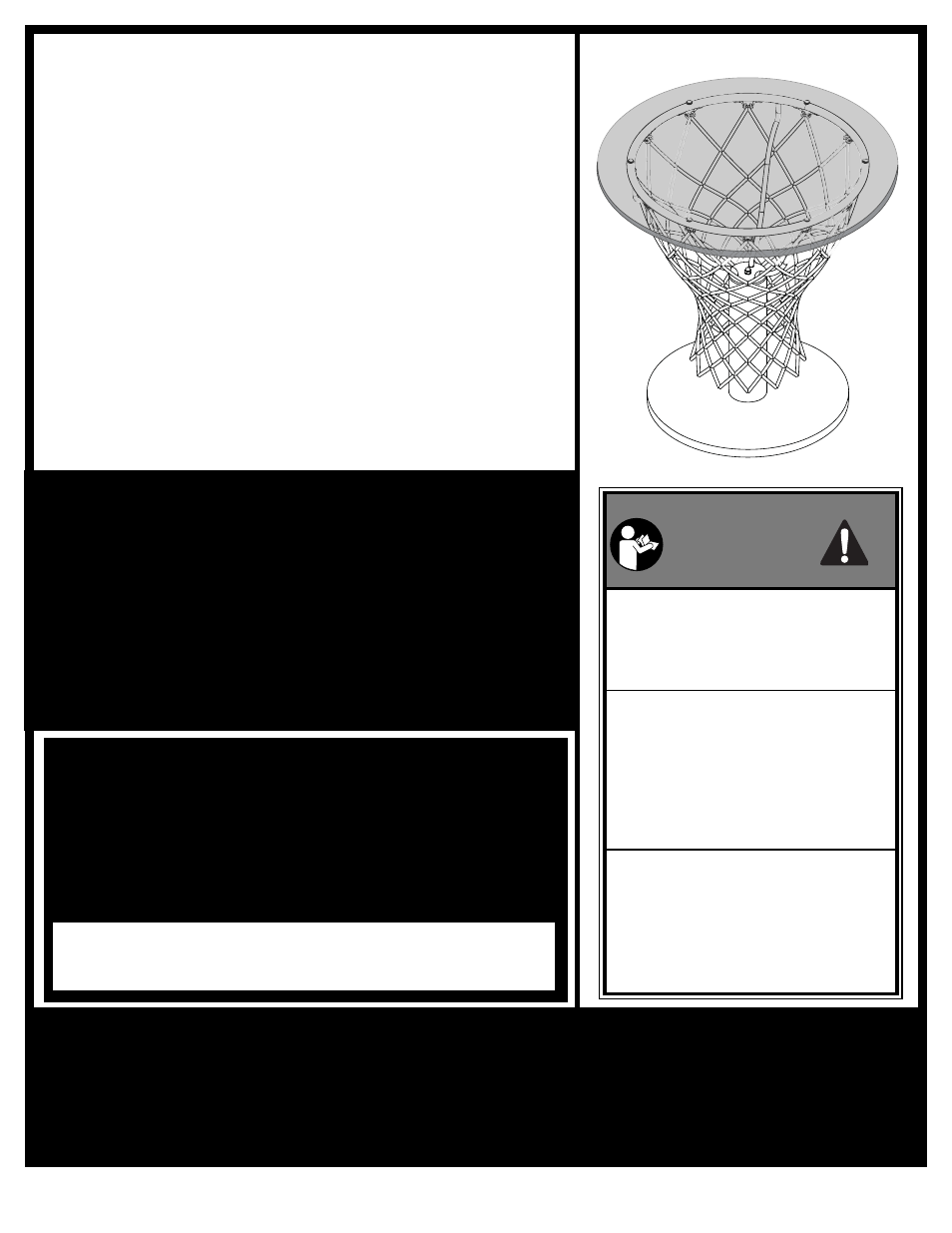 Sport-tisch - anleitung, Manual del propietario de la mesa deportiva, Manuel d'utilisation de la table de sport | Spalding PERFECT HEAT WDS-27 User Manual | Page 2 / 12