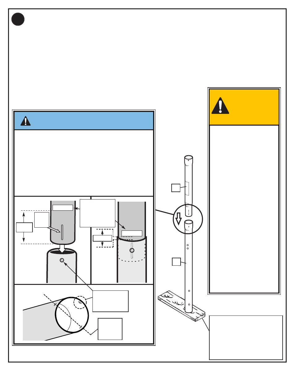Important! / important! wichtig! / ¡importante, Caution! attention ! vorsicht! ¡precaución | Spalding M662004 User Manual | Page 18 / 40