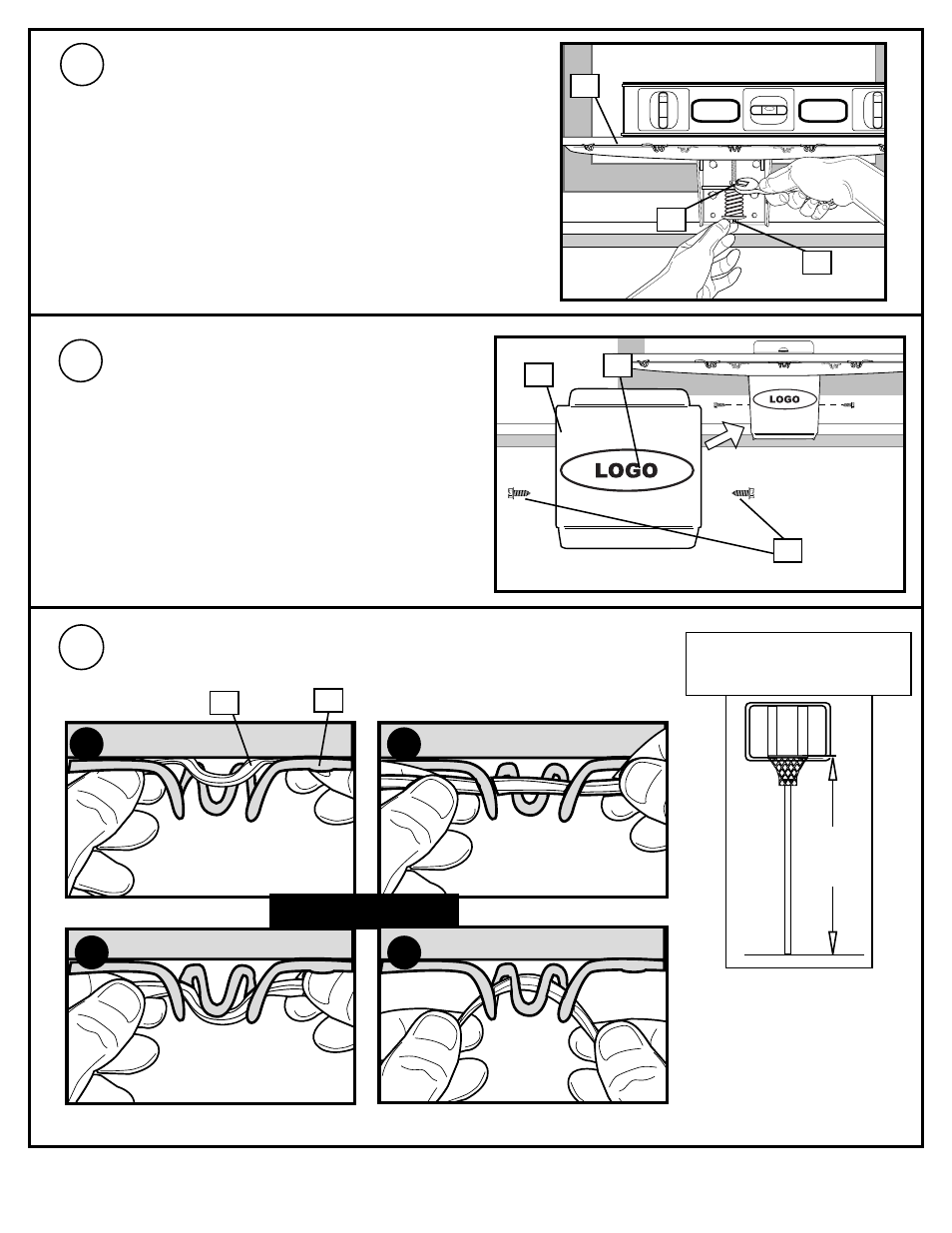 Leveling instructions | Spalding 21166904 User Manual | Page 18 / 25