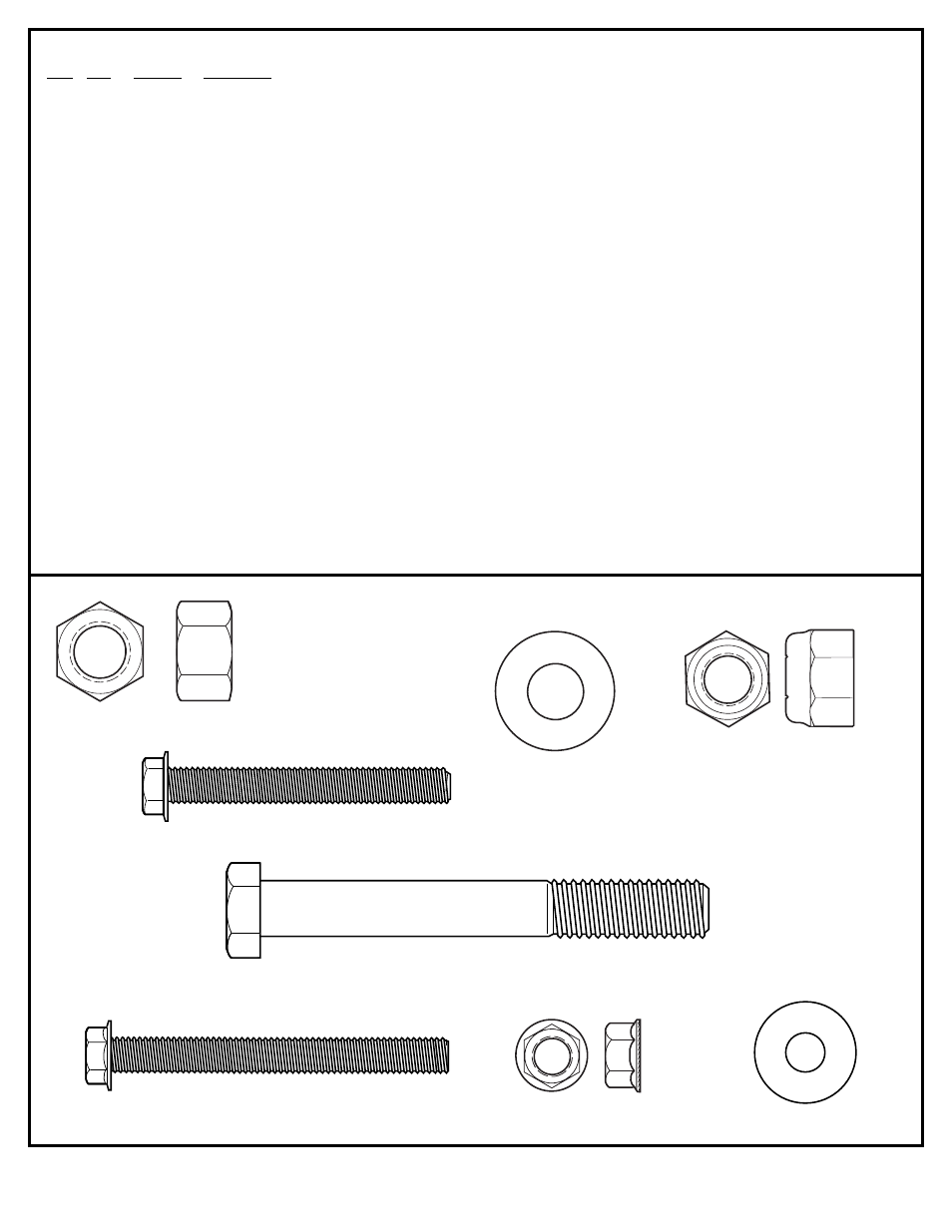 Parts list, Hardware identifier | Spalding 21166904 User Manual | Page 24 / 25