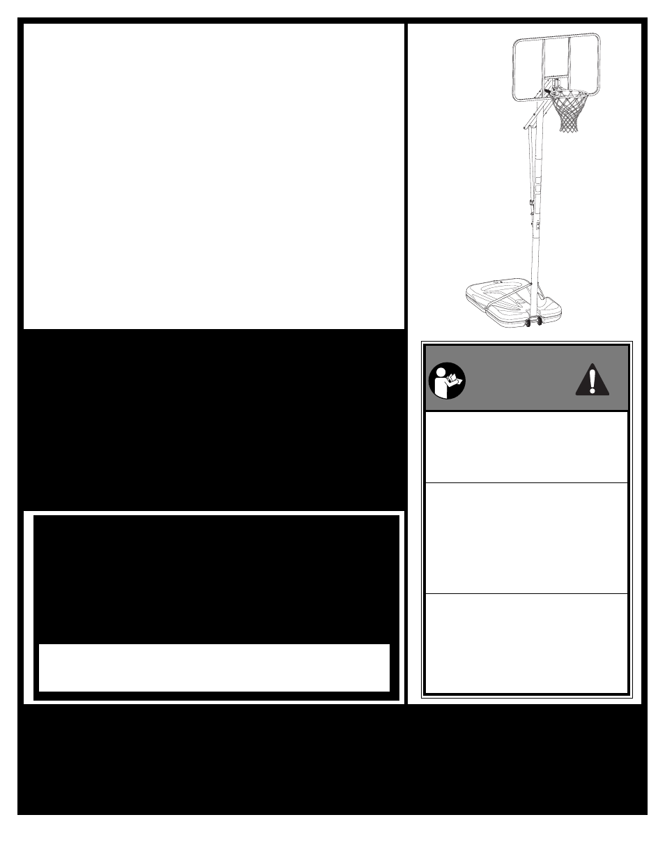 Gebrauchsanleitung für tragbare systeme, Manual del propietario del sistema portátil, Système portable - manuel de l'utilisateur | Spalding M662034 User Manual | Page 2 / 37