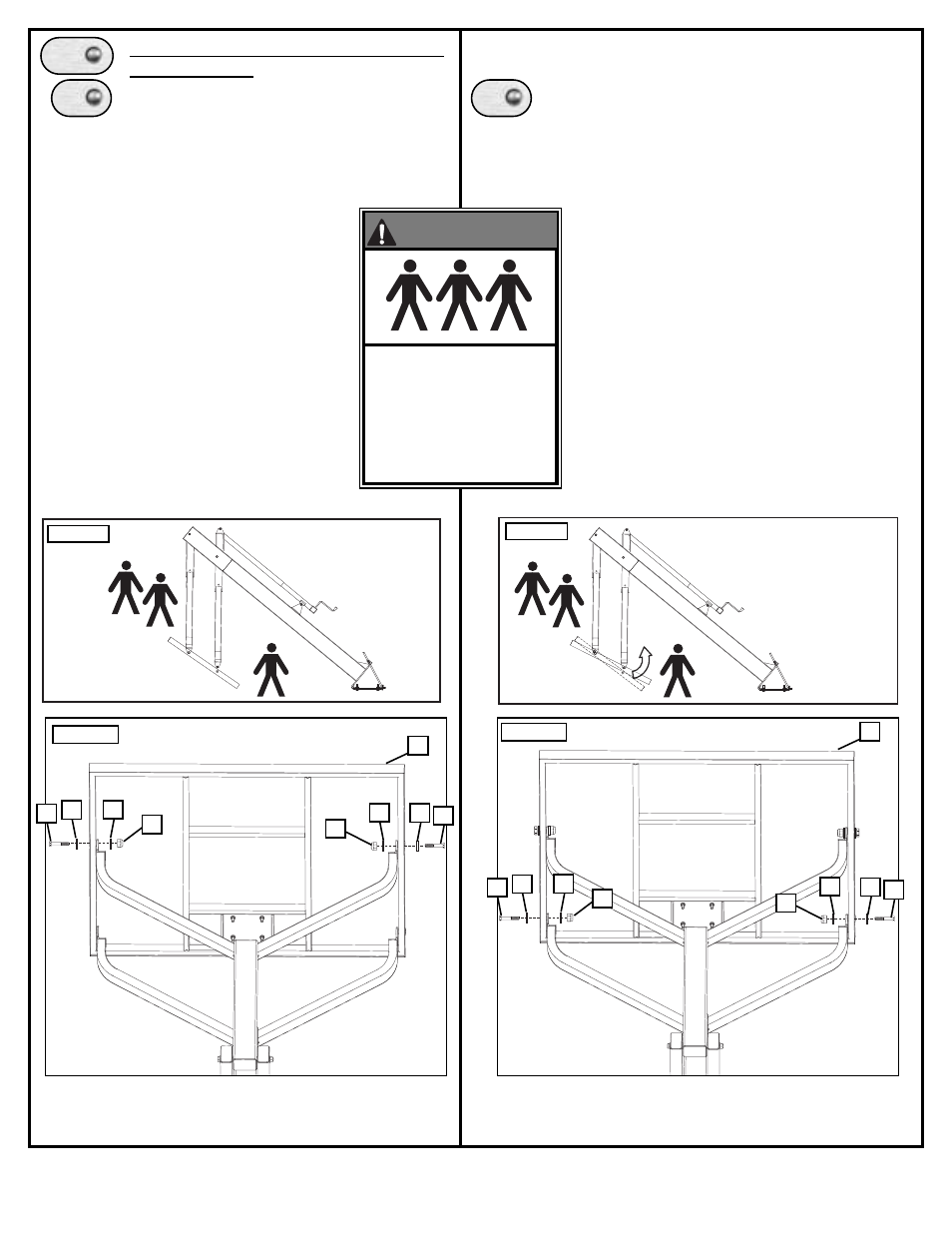 Warning | Spalding M85544C User Manual | Page 13 / 19