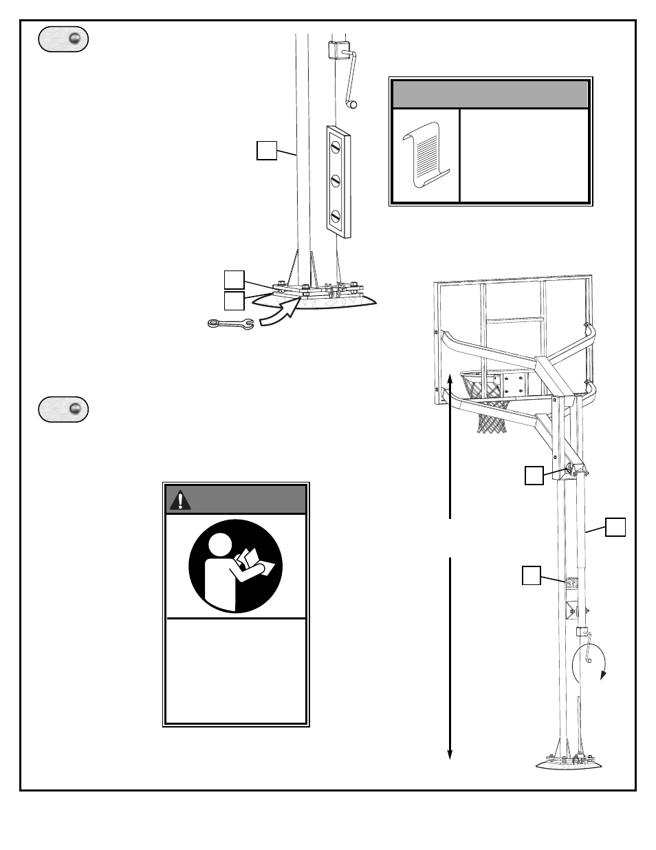 Warning | Spalding M85544C User Manual | Page 18 / 19