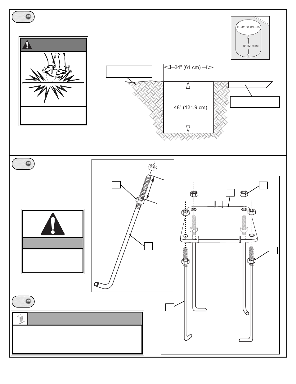 Warning, Important | Spalding M85544C User Manual | Page 5 / 19