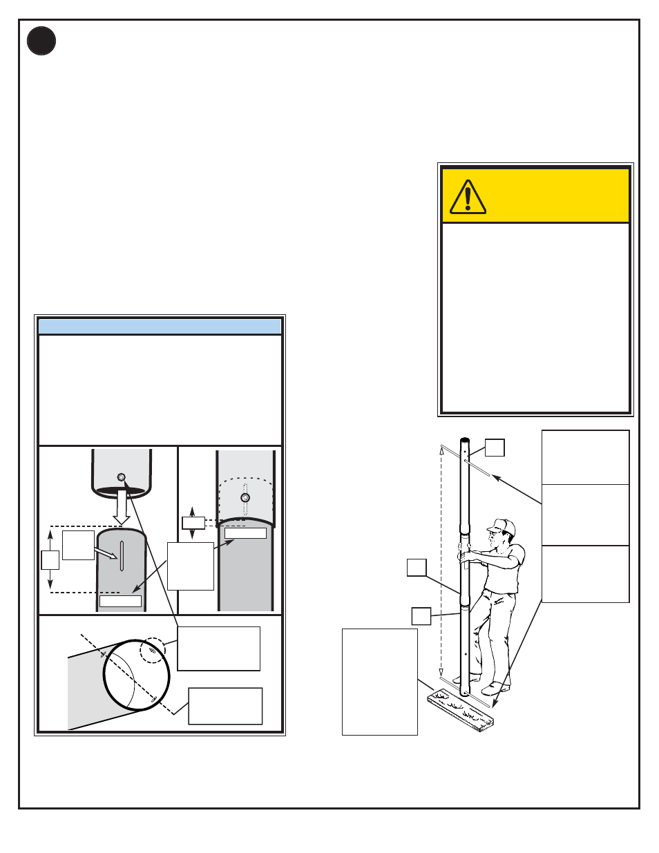 Attention ! vorsicht! ¡precaución, Important! / wichtig! / ¡importante | Spalding M6611341 User Manual | Page 46 / 64
