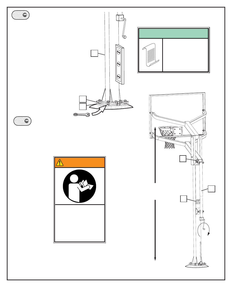 Warning | Spalding M88604C1 User Manual | Page 19 / 20