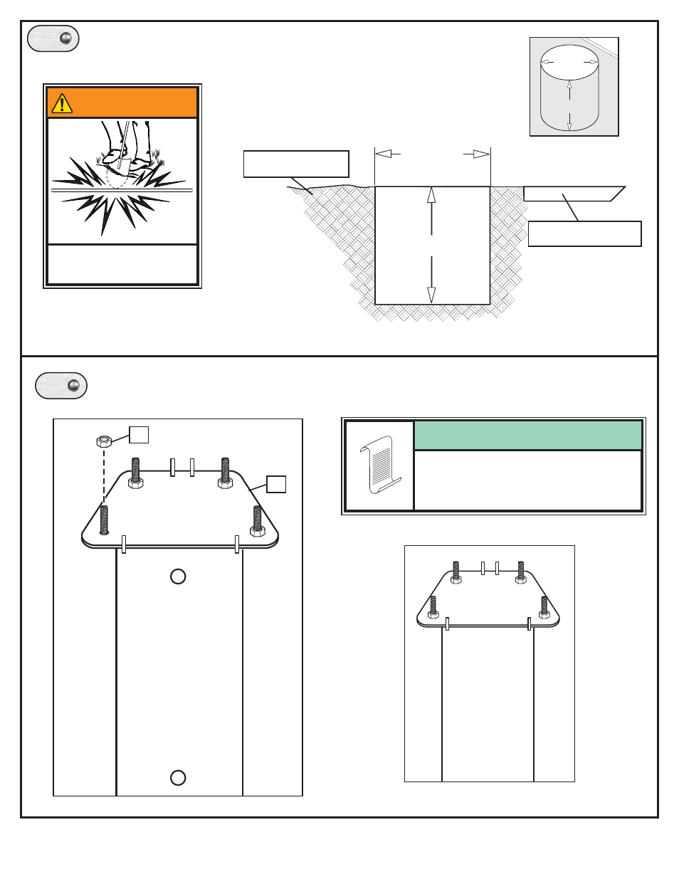 Warning | Spalding M88604C1 User Manual | Page 5 / 20