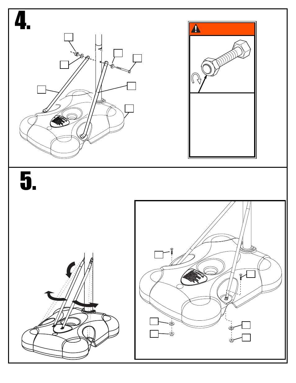 Warning | Spalding M581704 User Manual | Page 10 / 27