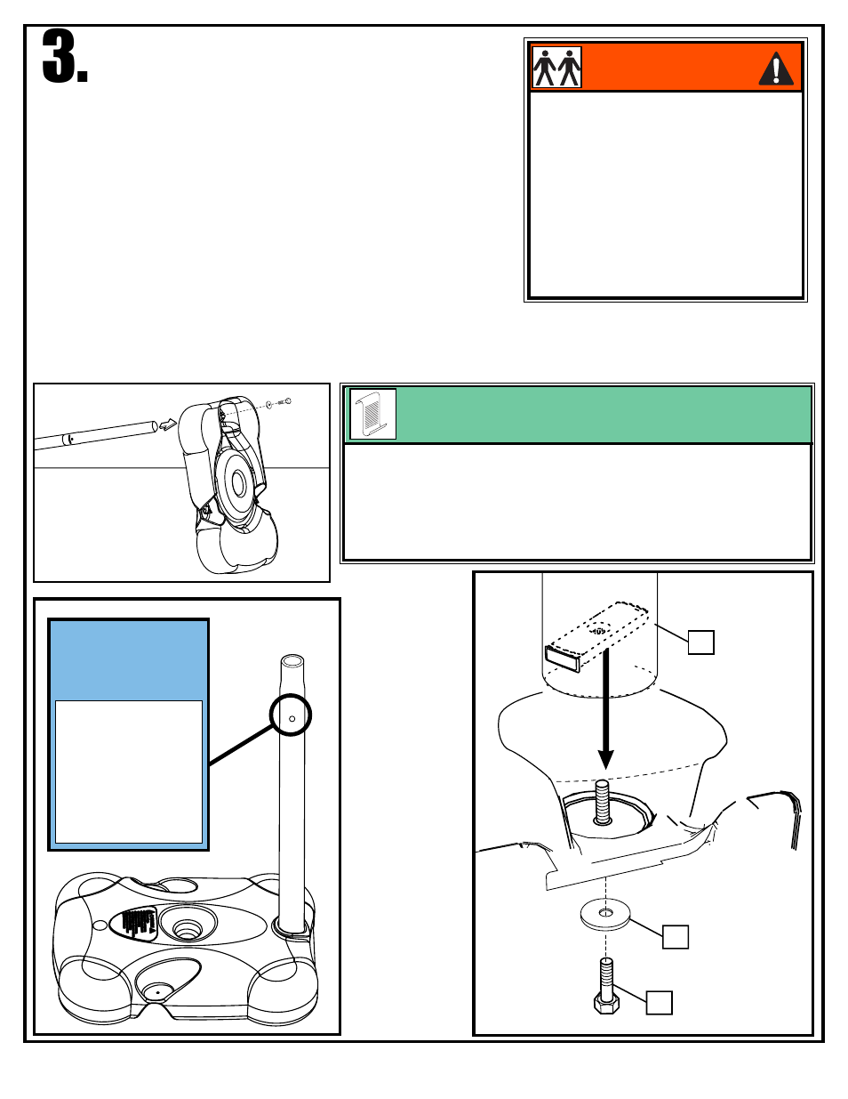 Important! wichtig! ¡importante | Spalding M581704 User Manual | Page 23 / 27