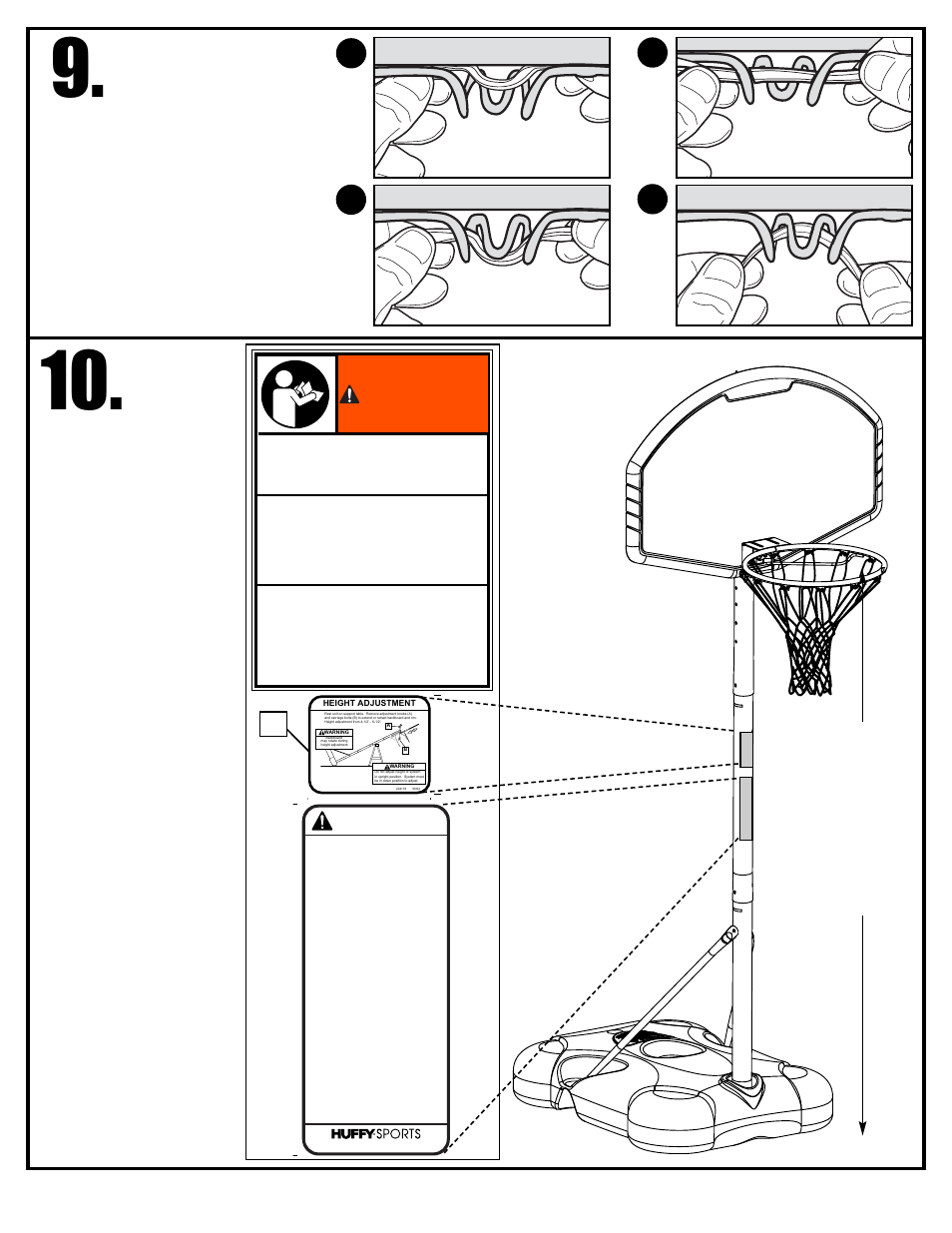 Warning, Avertissement ! warnung! ¡advertencia | Spalding M581704 User Manual | Page 27 / 27