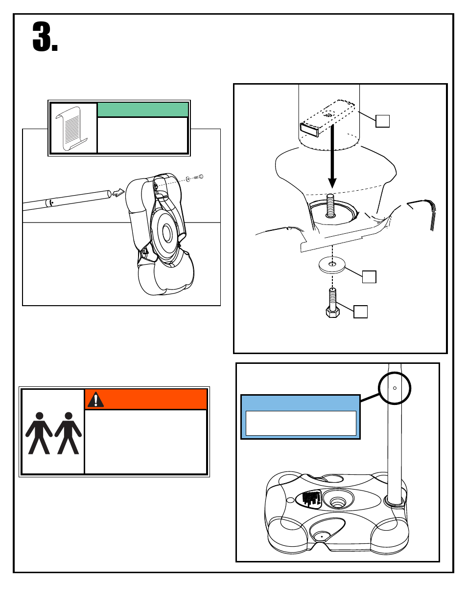 Warning, Important | Spalding M581704 User Manual | Page 9 / 27