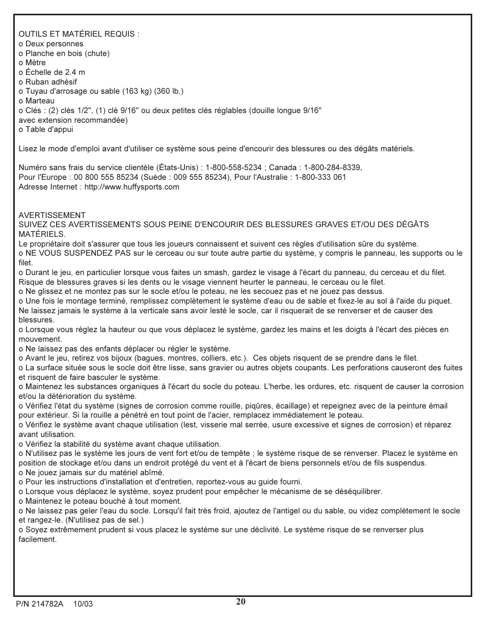 Spalding 214782A User Manual | Page 20 / 43