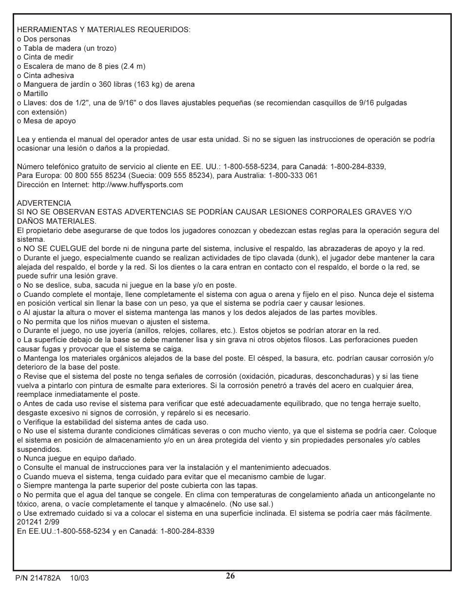 Spalding 214782A User Manual | Page 26 / 43