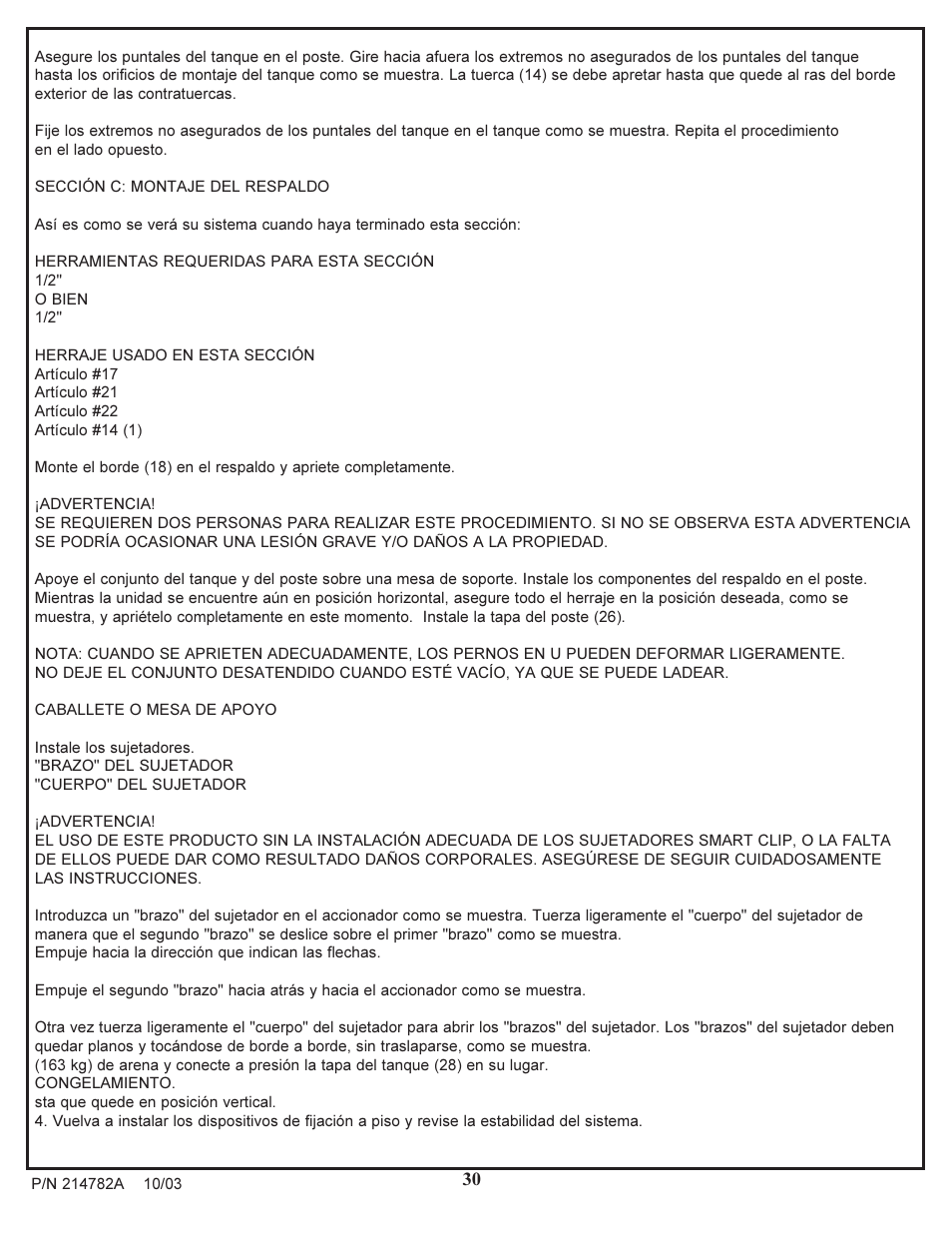 Spalding 214782A User Manual | Page 30 / 43