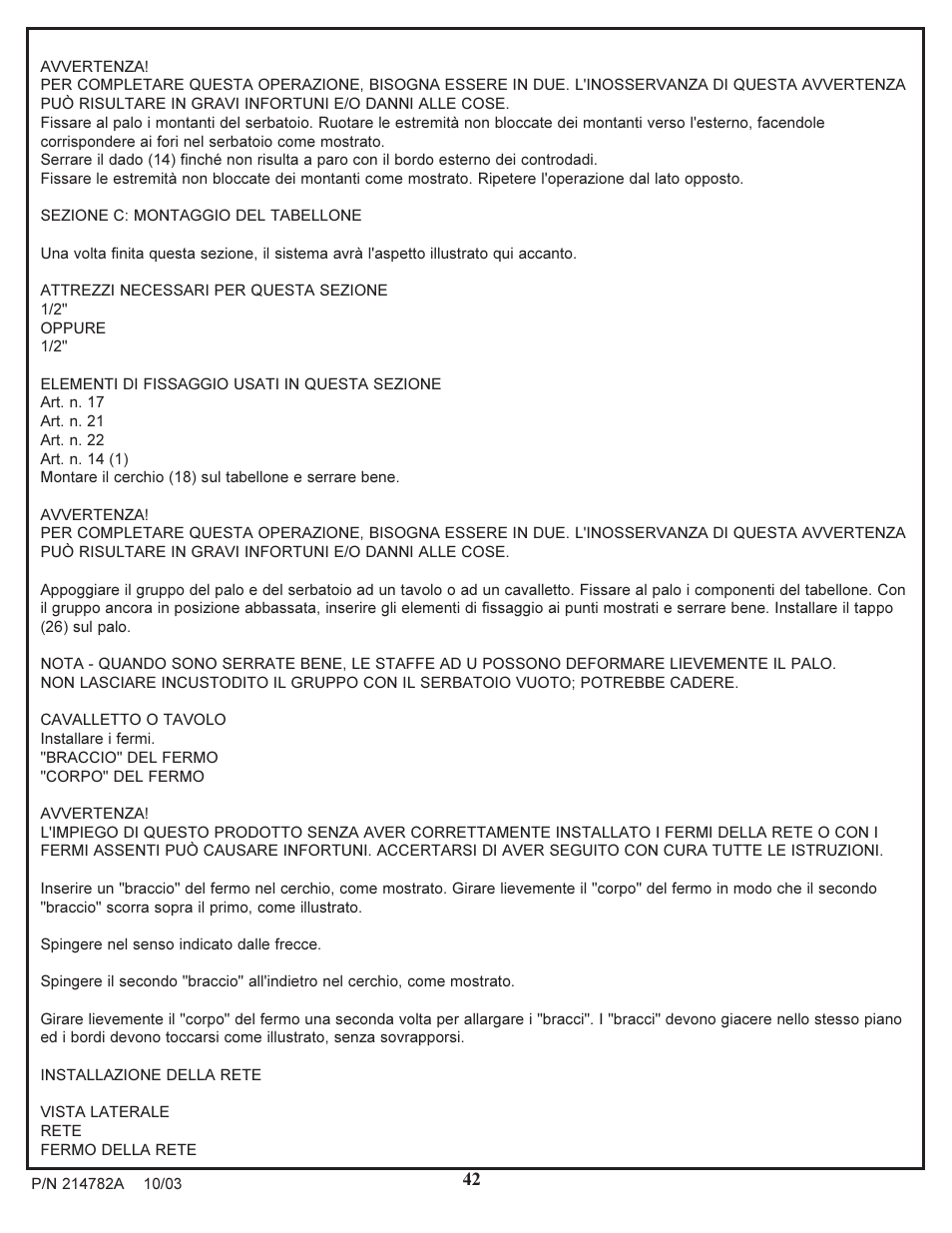 Spalding 214782A User Manual | Page 42 / 43