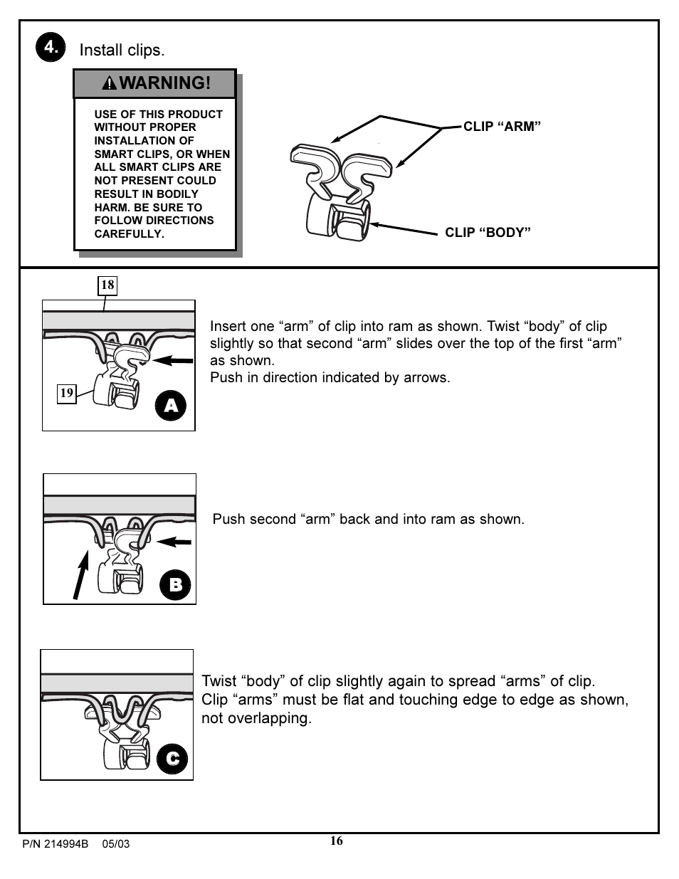 Spalding 214994B User Manual | Page 16 / 24