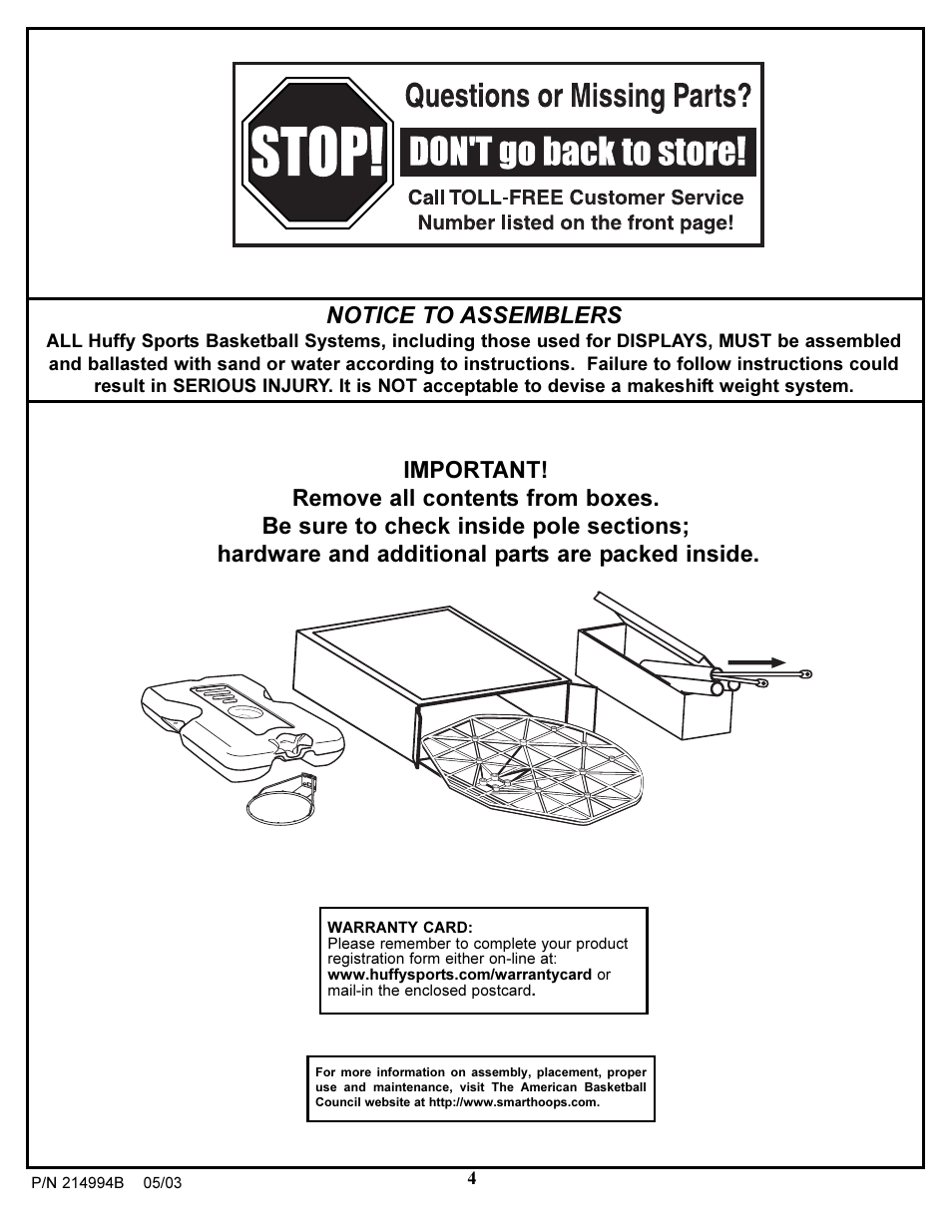 Spalding 214994B User Manual | Page 4 / 24