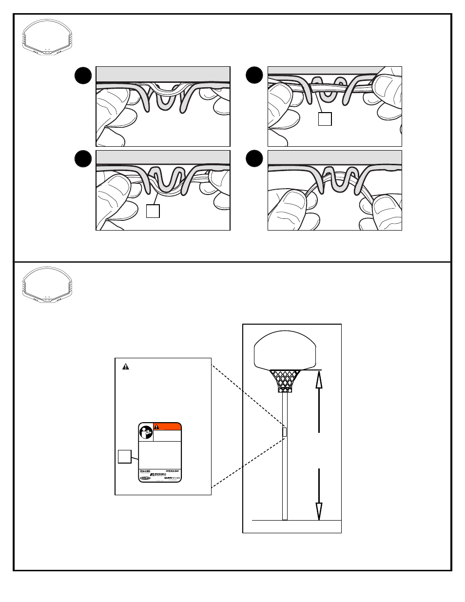 Install net (7) | Spalding M800031 User Manual | Page 7 / 7