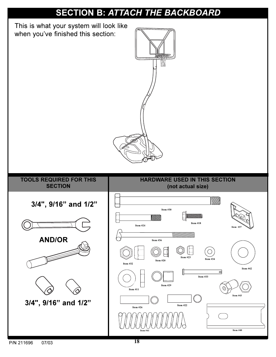 Spalding 211696 User Manual | Page 18 / 26