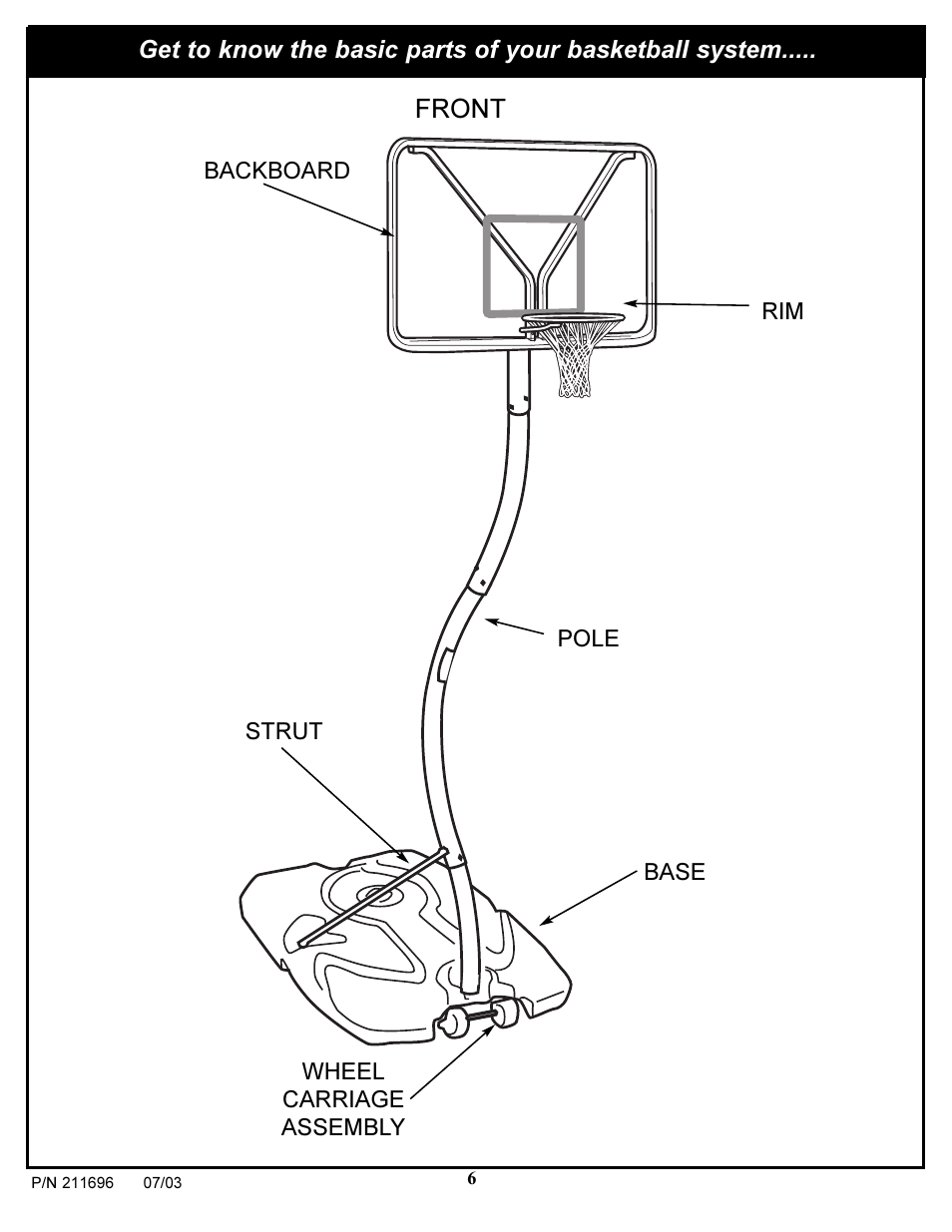 Front | Spalding 211696 User Manual | Page 6 / 26