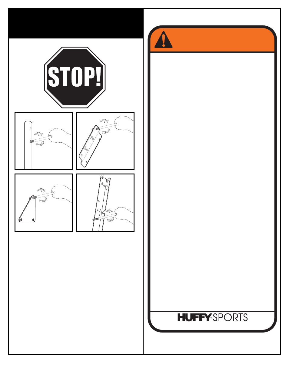 Warning, Before you start | Spalding 211014 User Manual | Page 2 / 30