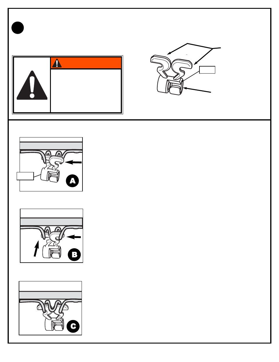 Warning, Ab b c c | Spalding 211014 User Manual | Page 27 / 30