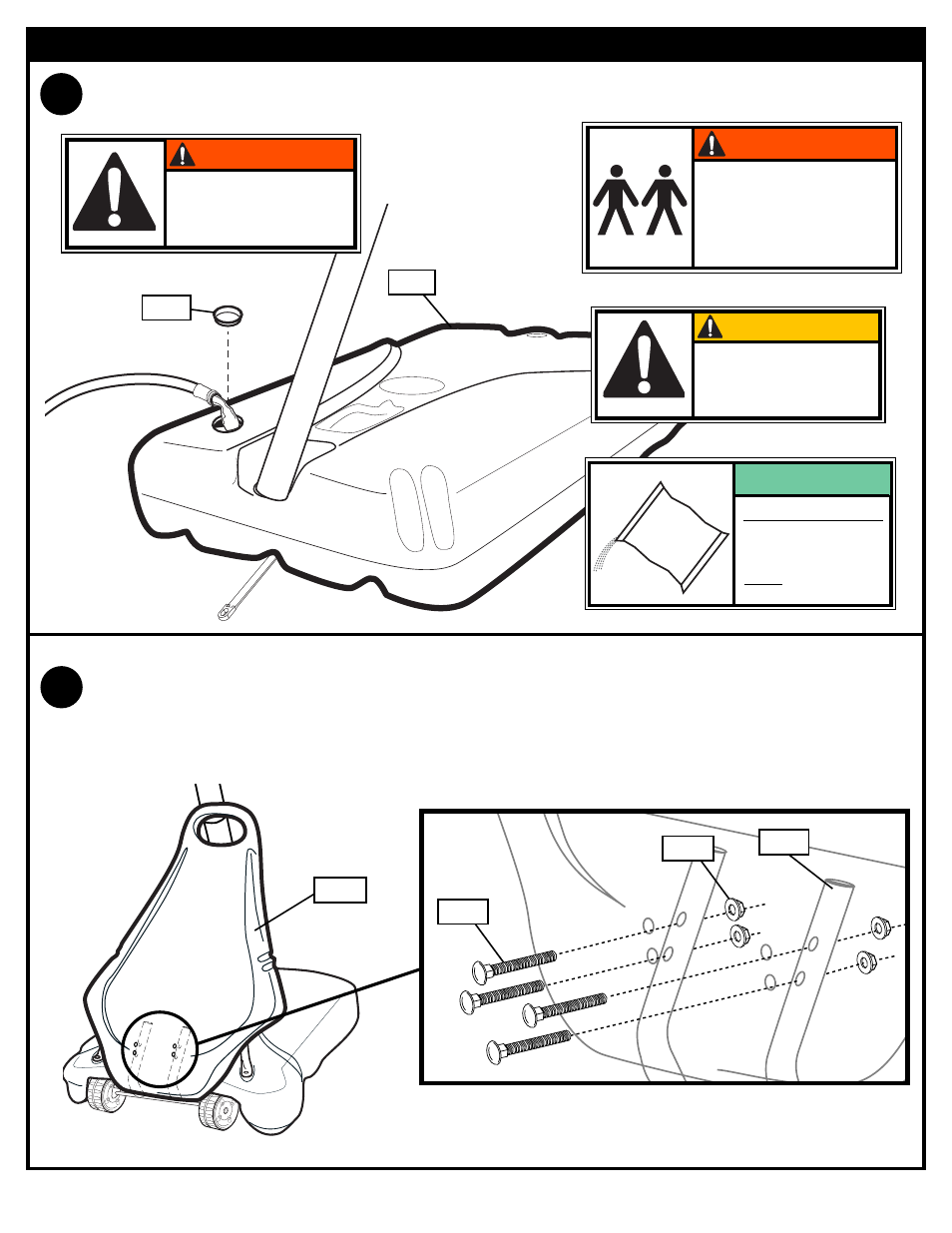 Warning, Caution | Spalding 211014 User Manual | Page 29 / 30