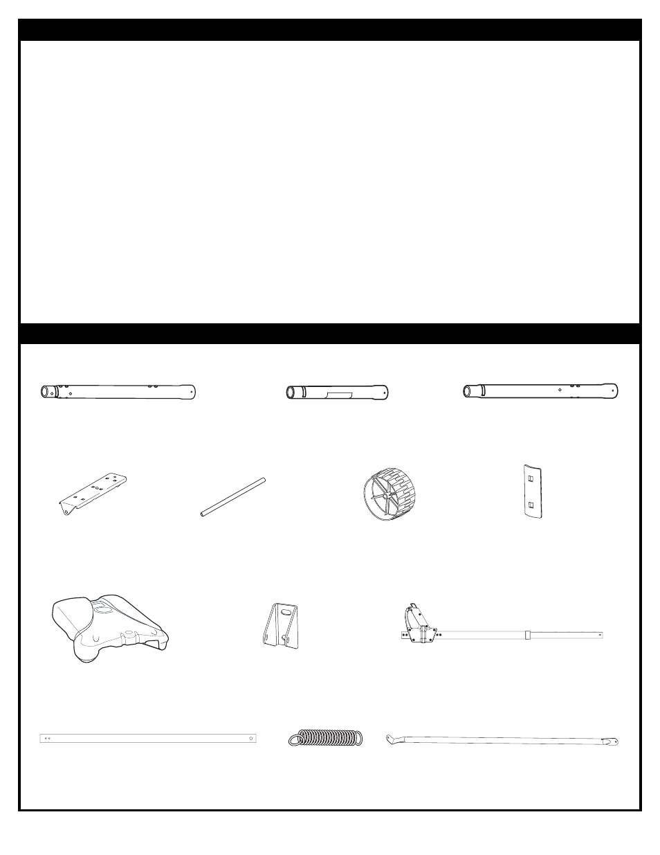 Parts list (see parts identifier), Parts identifier | Spalding 211014 User Manual | Page 5 / 30