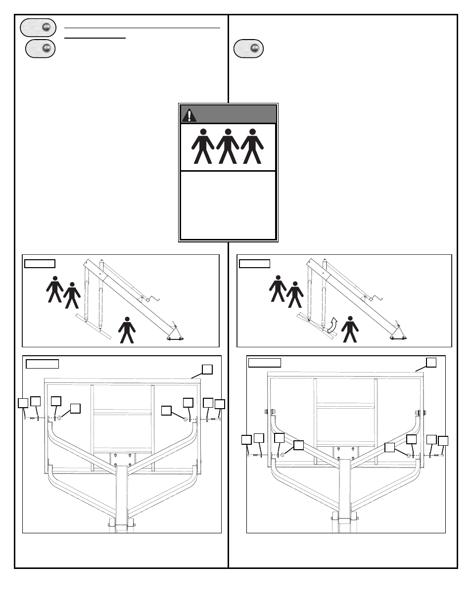 Warning | Spalding M86724C User Manual | Page 13 / 19