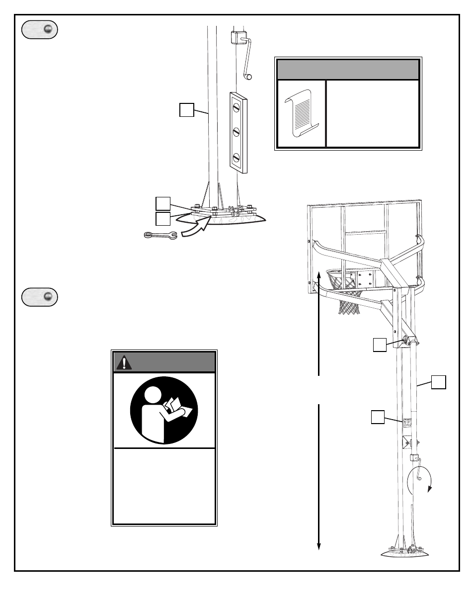 Warning | Spalding M86724C User Manual | Page 18 / 19