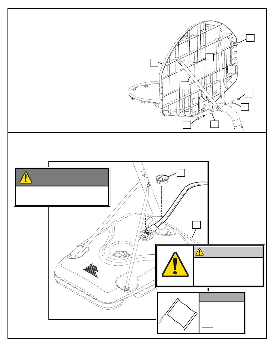 Caution, Warning | Spalding 211230 User Manual | Page 14 / 16