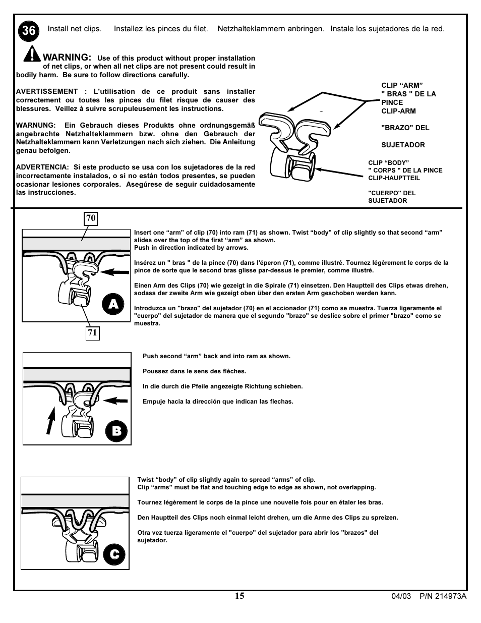 Spalding 214973A User Manual | Page 15 / 25