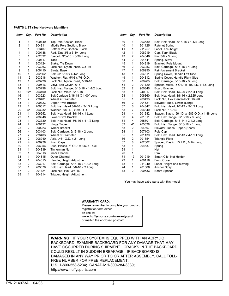 Spalding 214973A User Manual | Page 2 / 25