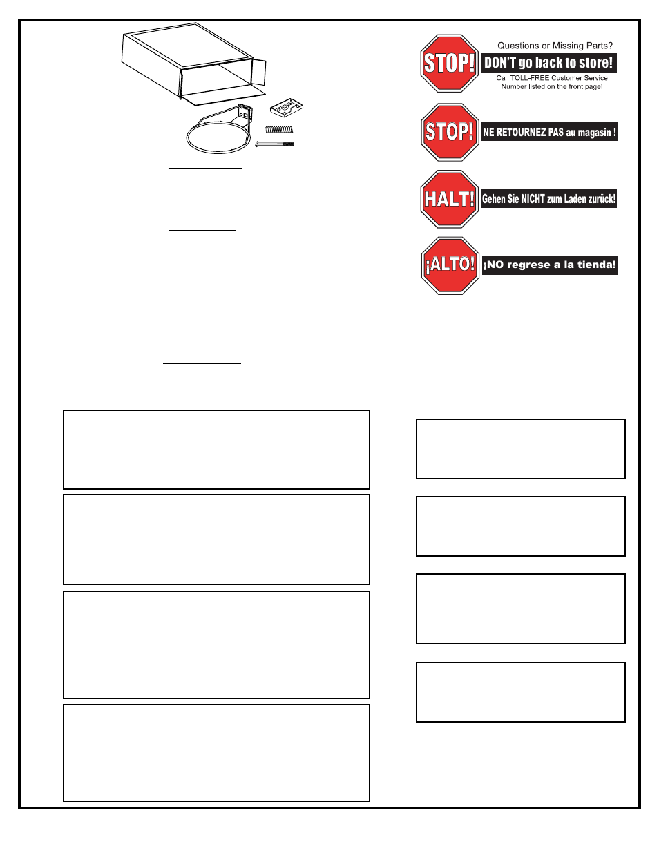 Stop, Halt, Alto! alto | Alto | Spalding M781924 User Manual | Page 7 / 11