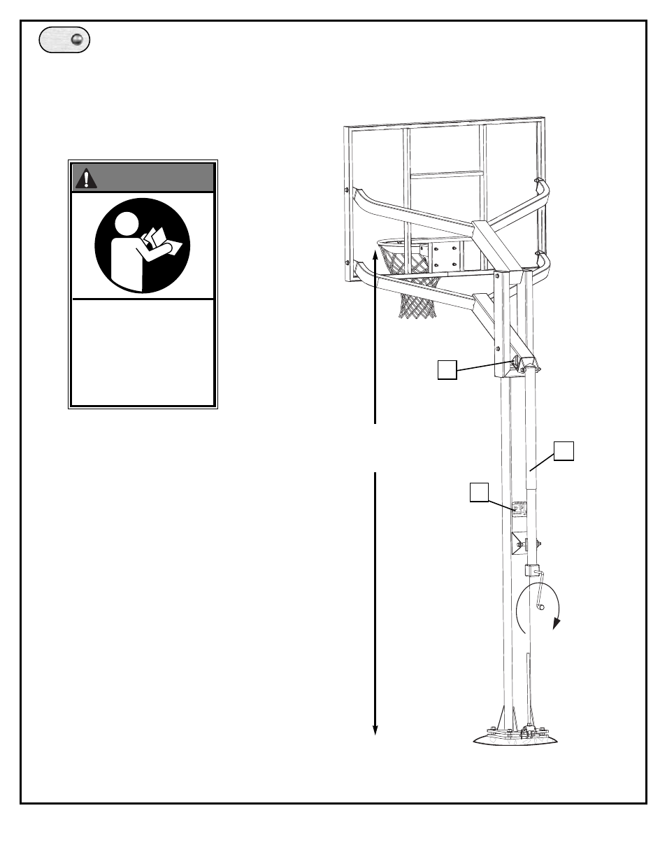 Warning | Spalding M866041 User Manual | Page 18 / 19