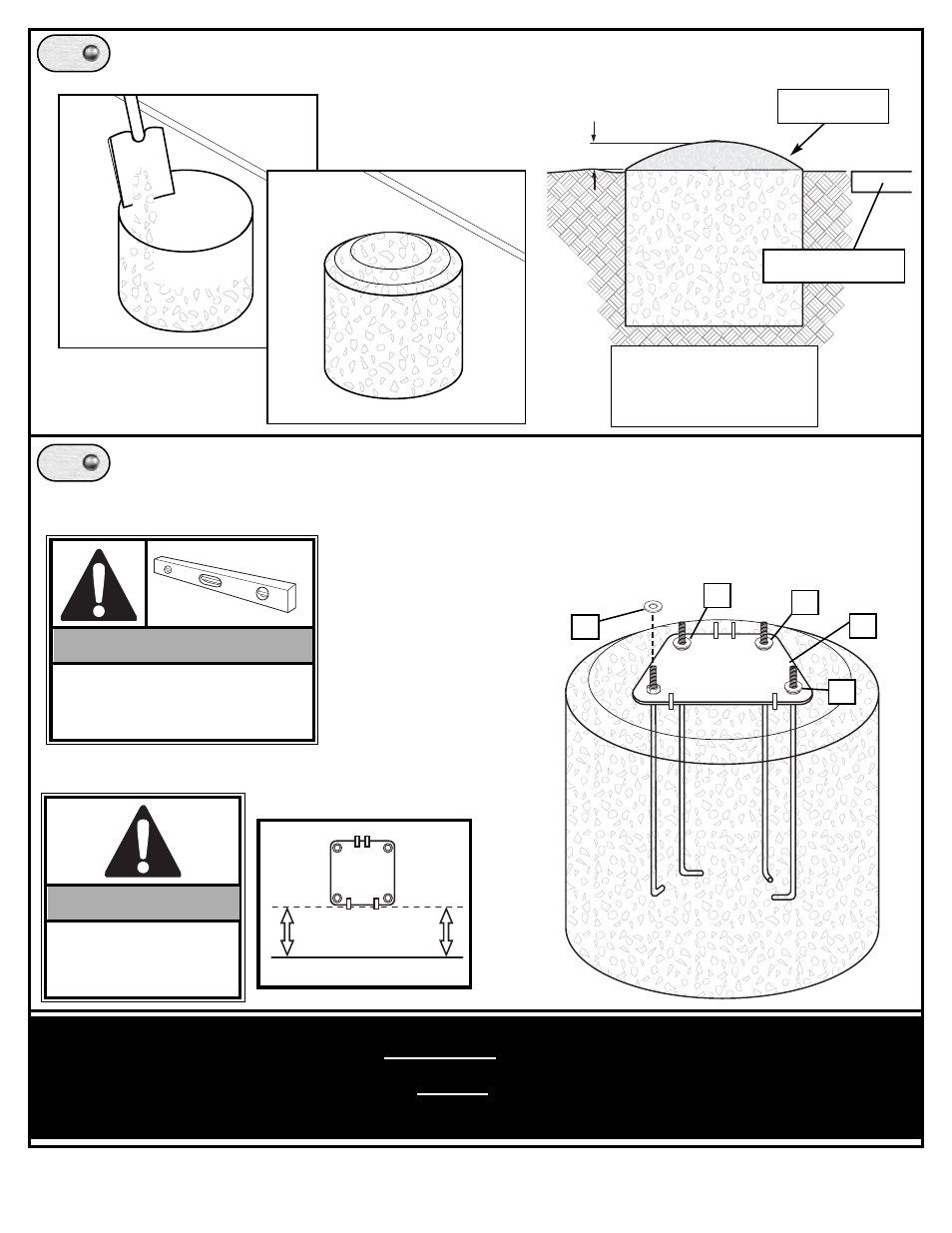 Important, Side view | Spalding M866041 User Manual | Page 6 / 19