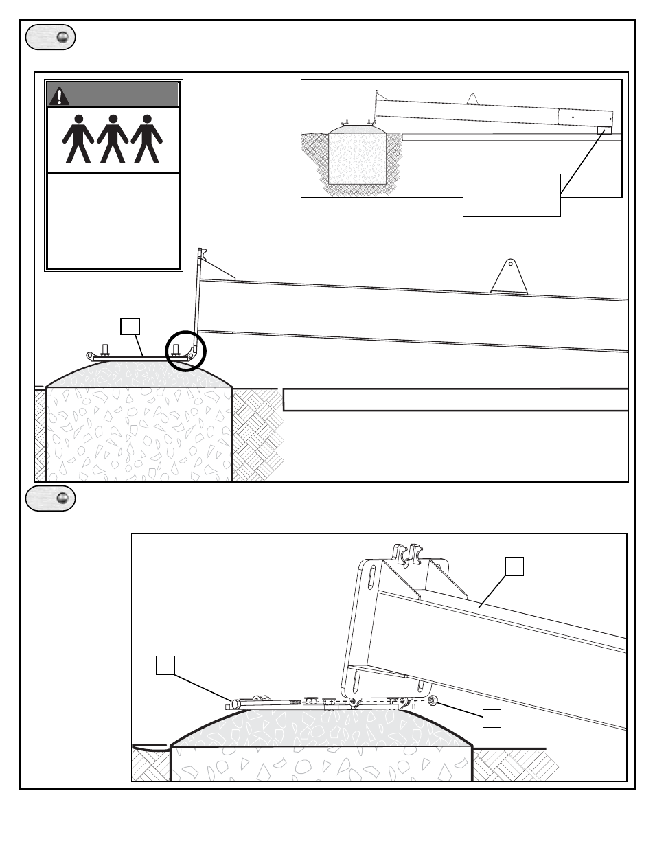 Playing surface, Warning | Spalding M866041 User Manual | Page 8 / 19