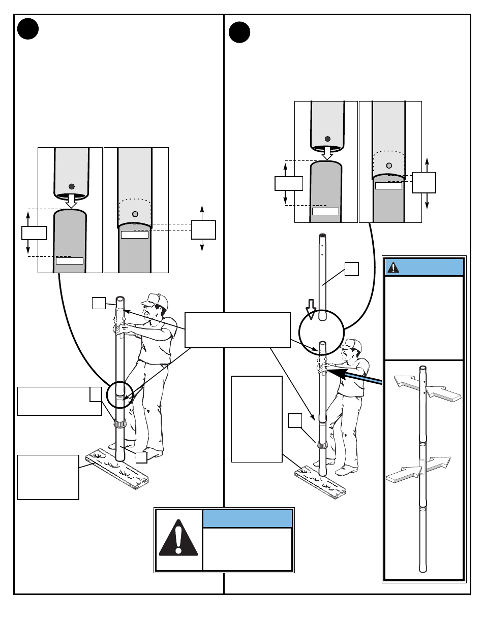 Important, Taped reference marks | Spalding 21196804 User Manual | Page 12 / 29