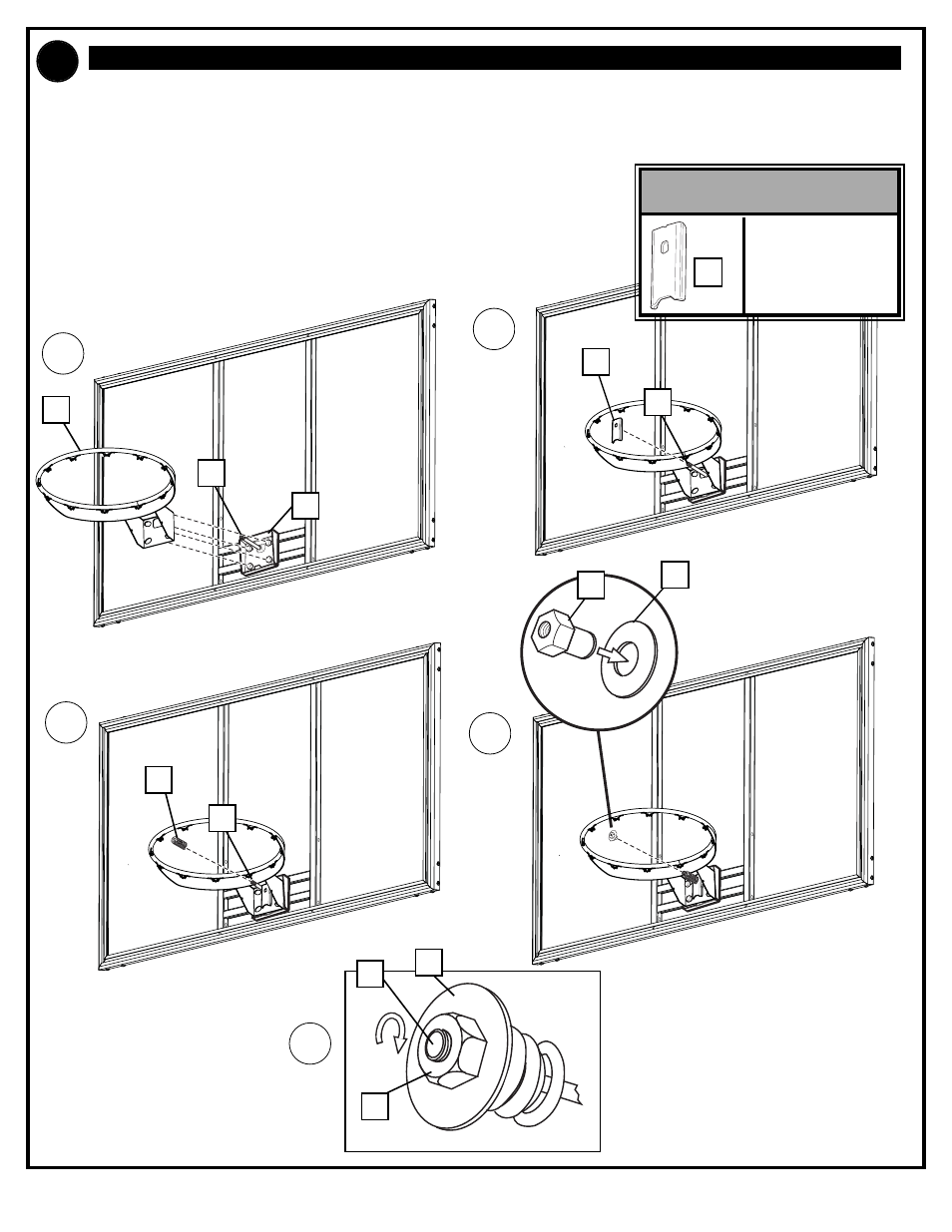 Ab c d e | Spalding M682001 User Manual | Page 17 / 23