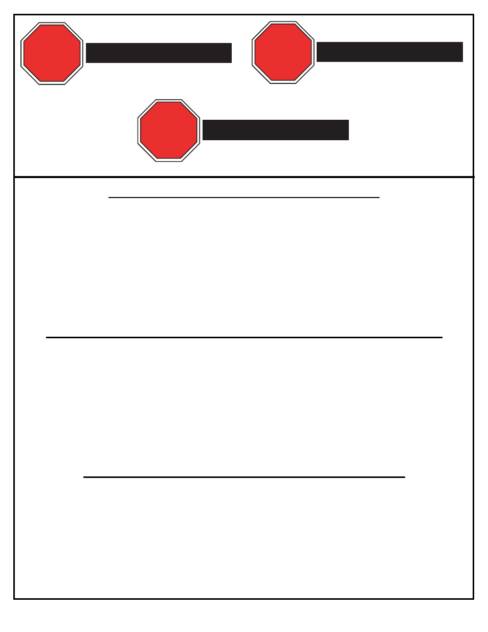 Stop, Halt, Alto! alto | Alto, Gehen sie nicht zum laden zurück | Spalding M6711041 User Manual | Page 32 / 54