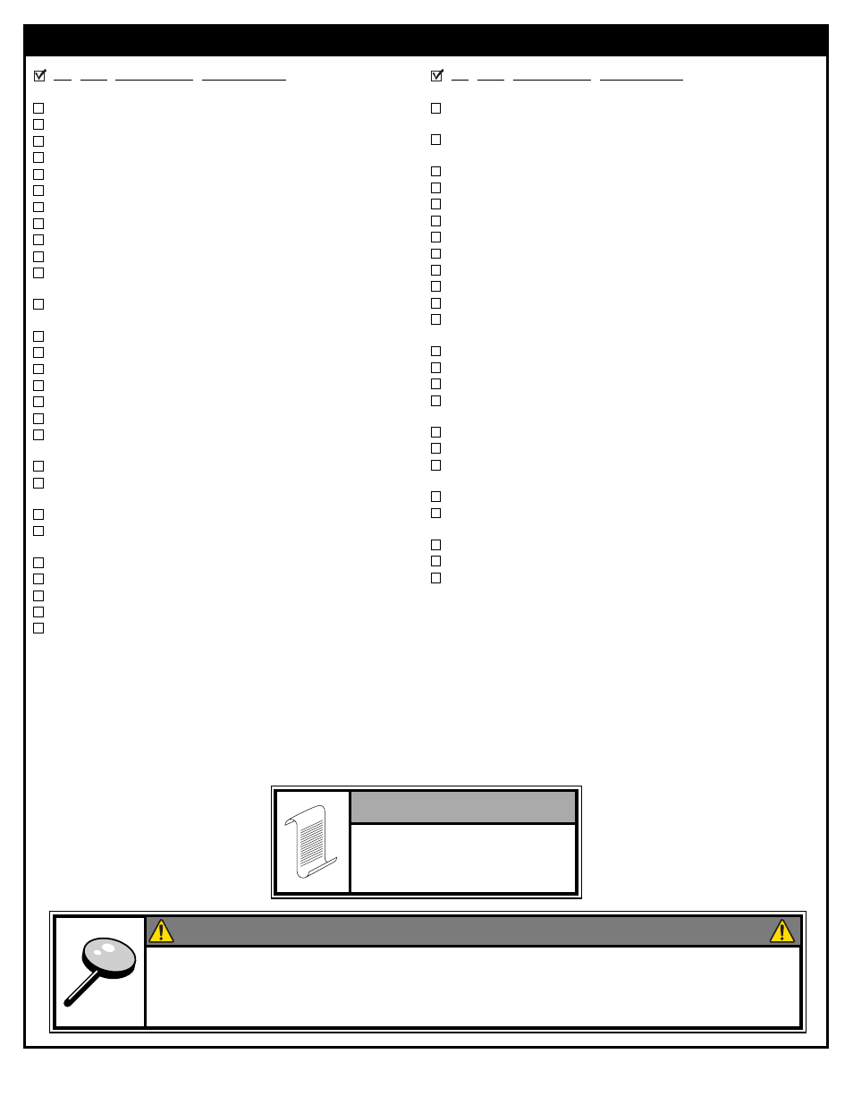 Hinweis: warnung, Teileliste - siehe teileschlüssel | Spalding M6711041 User Manual | Page 34 / 54