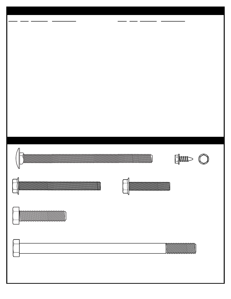 Hardware identifier (bolts) | Spalding M7900412 User Manual | Page 3 / 14
