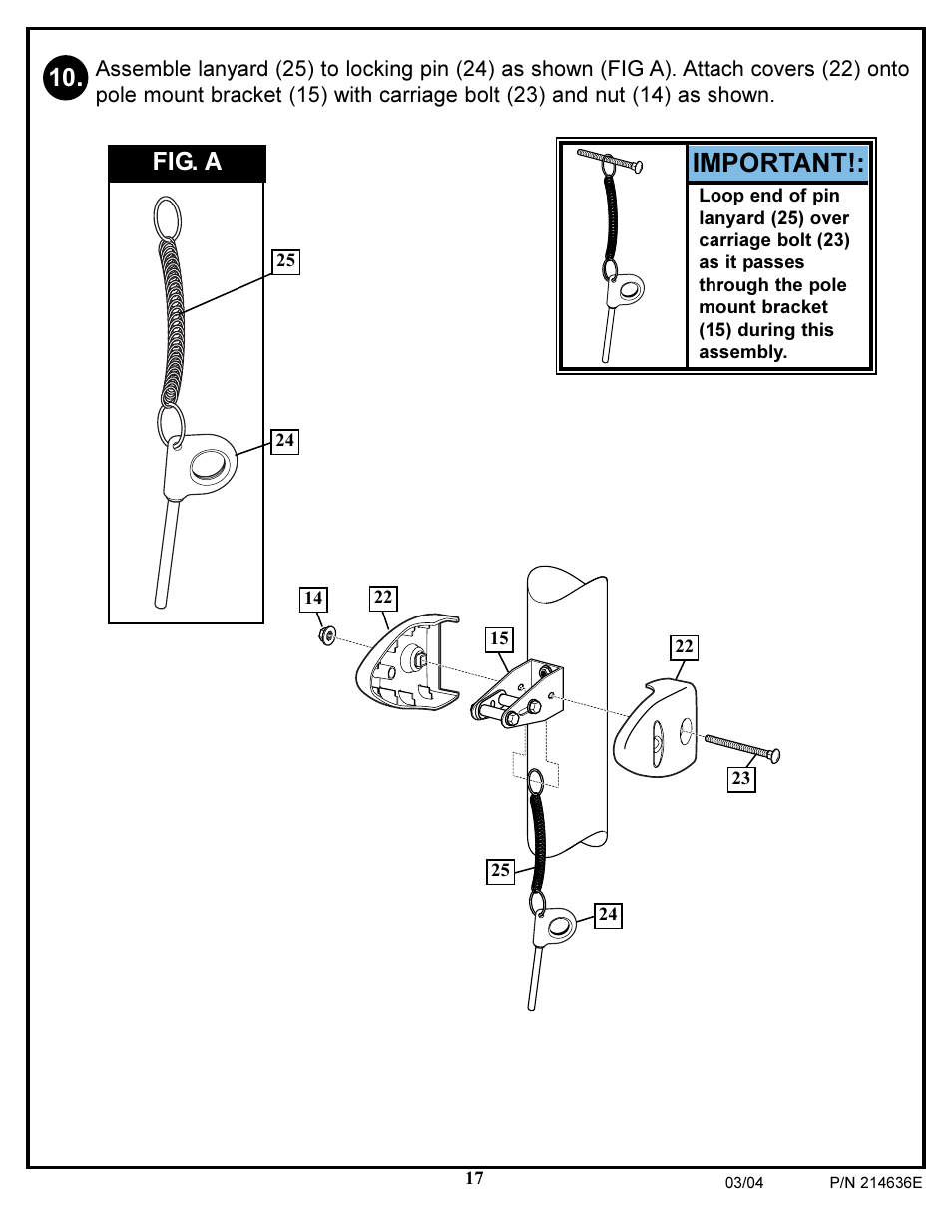 Important, Fig. a | Spalding 214636E User Manual | Page 17 / 51