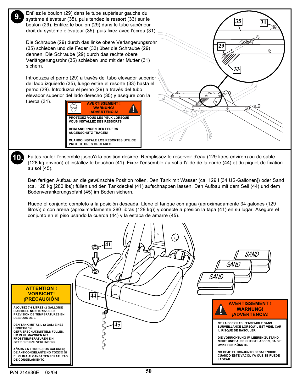 Ballast | Spalding 214636E User Manual | Page 50 / 51