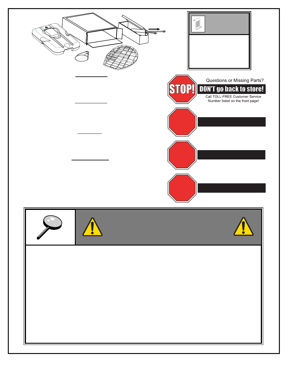 Stop, Halt, Alto! alto | Alto | Spalding M7703241 User Manual | Page 6 / 28