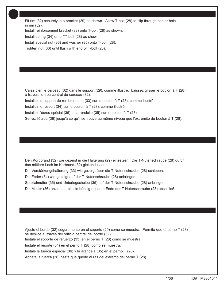 Spalding M8801041 User Manual | Page 29 / 35