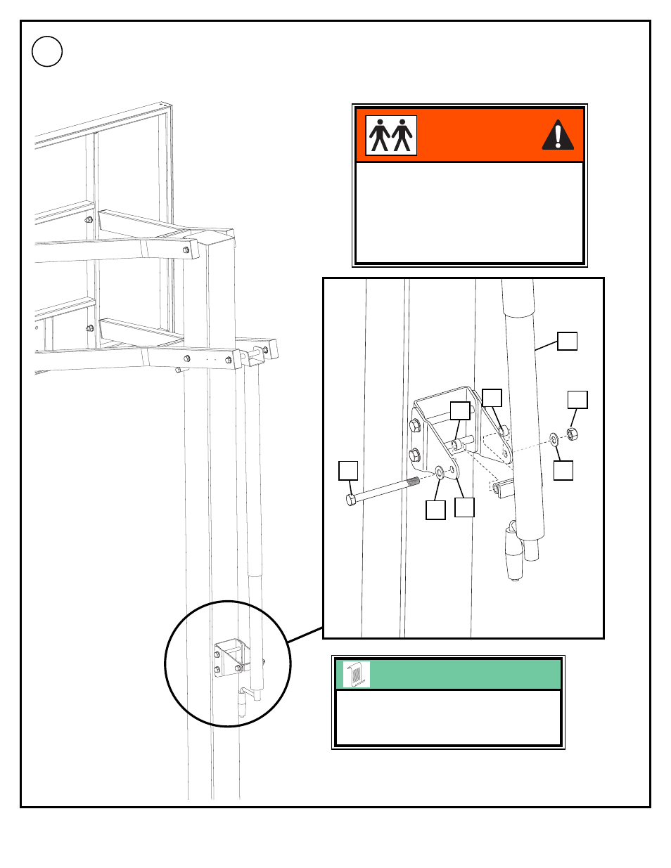 Playin g surfa ce, Warning | Spalding M880961 User Manual | Page 10 / 16