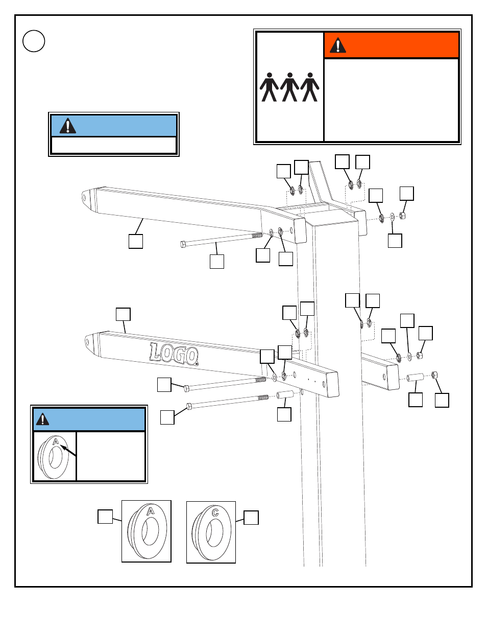 Warning, Important | Spalding M880961 User Manual | Page 6 / 16